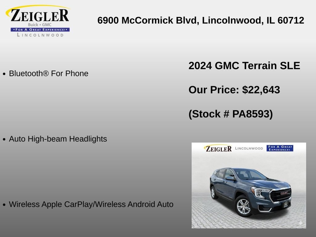 Used 2024 GMC Terrain SLE AWD/4WD image 12