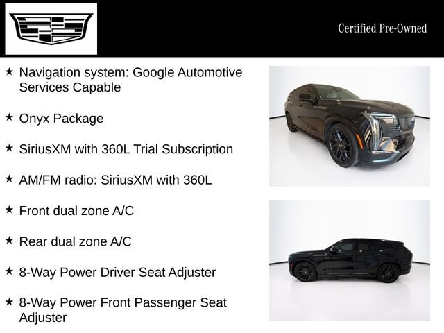 Certified 2025 Cadillac Escalade IQ Sport 1 w/ LPO, ONYX Package AWD/4WD image 4