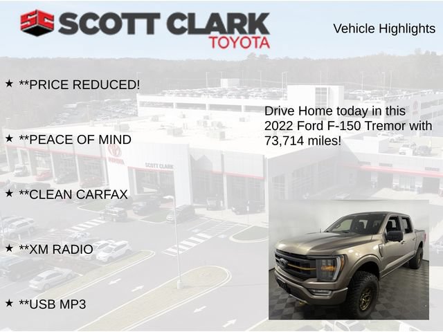 Used 2022 Ford F150 Tremor w/ Equipment Group 401A Mid AWD/4WD image 8