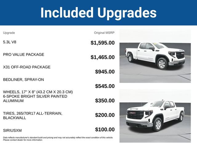 Used 2024 GMC Sierra 1500 Pro w/ Pro Value Package AWD/4WD image 5