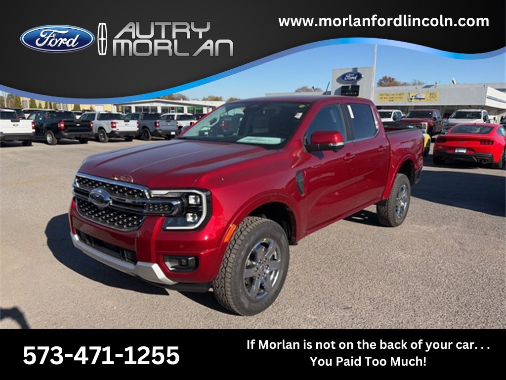 New 2025 Ford Ranger Lariat w/ Chrome Accent Package