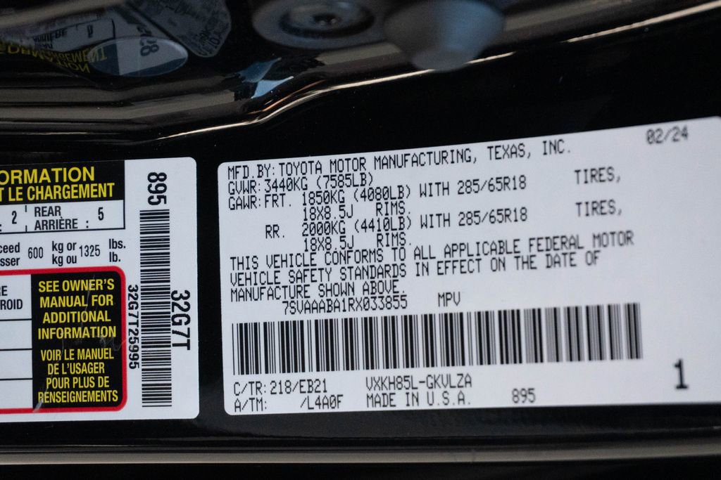 Used 2024 Toyota Sequoia TRD Pro AWD/4WD image 49