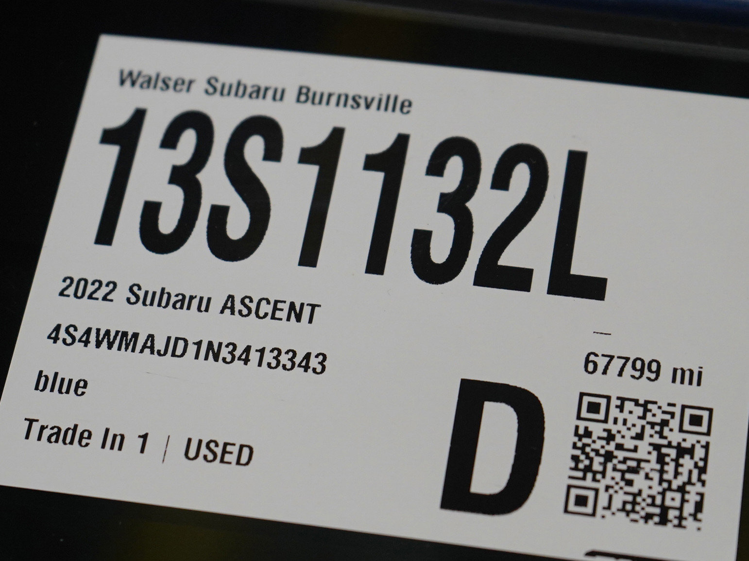 Used 2022 Subaru Ascent Onyx Edition image 31