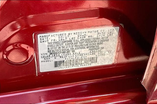 Used 2017 Nissan Versa Note FWD image 32