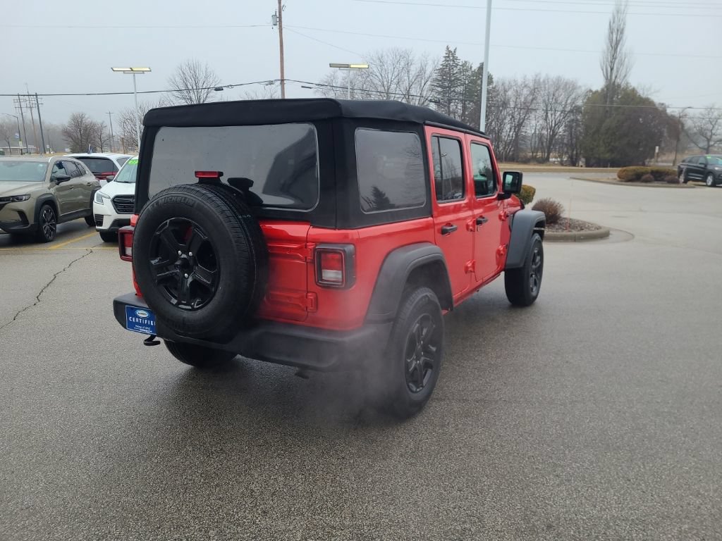 Used 2021 Jeep Wrangler Unlimited Sport AWD/4WD image 6