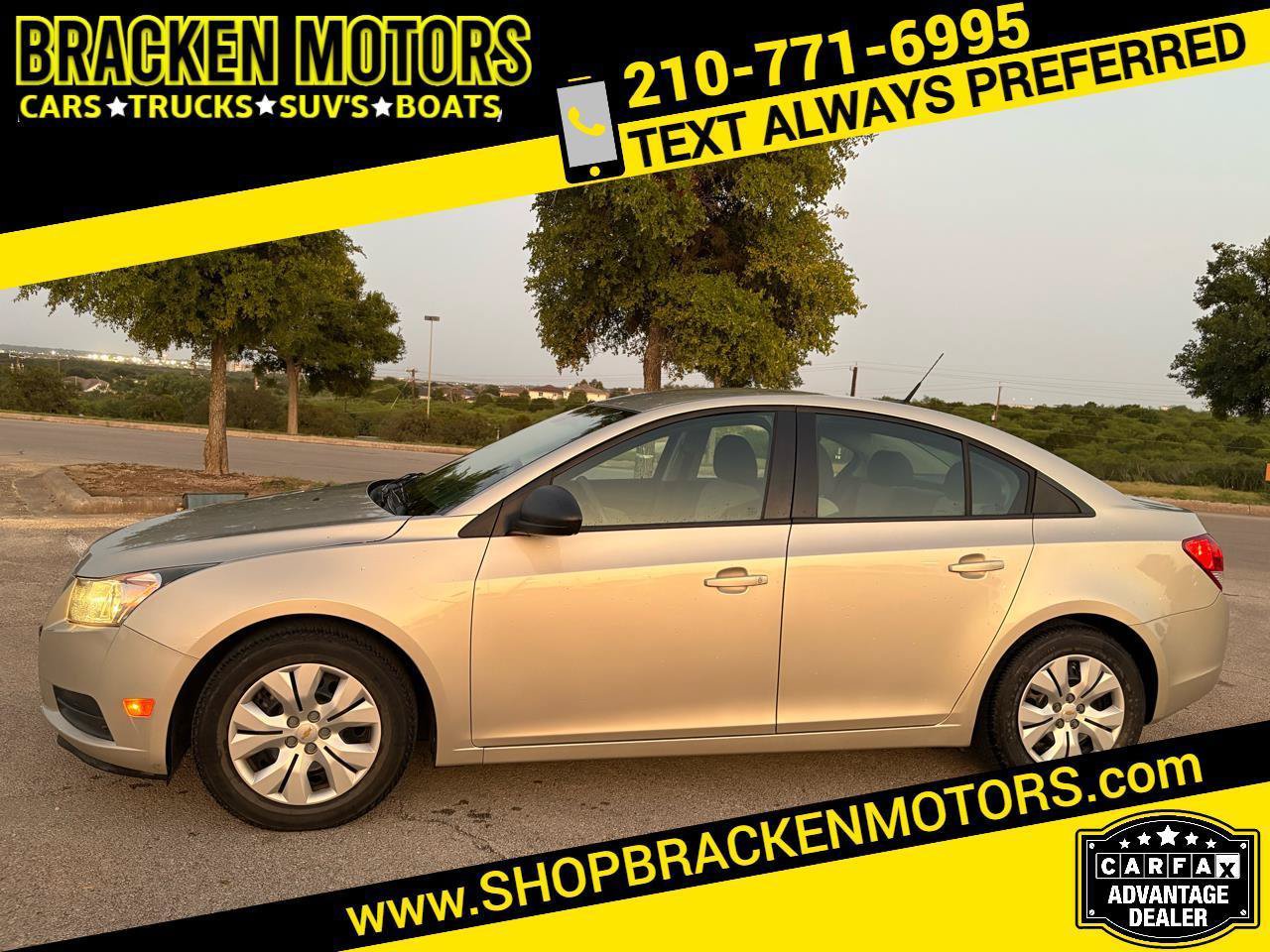 Used 2013 Chevrolet Cruze LS FWD image 1