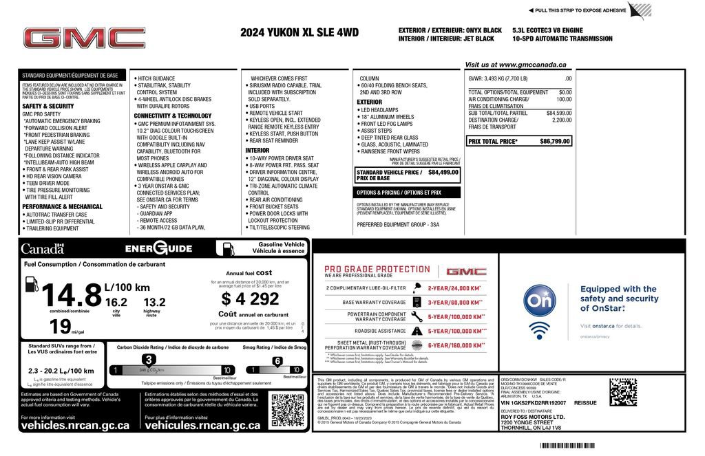 Used 2024 GMC Yukon XL SLE video 3