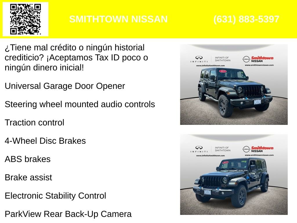Used 2023 Jeep Wrangler Unlimited w/ Cold Weather Group AWD/4WD image 4