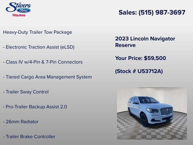 Used 2023 Lincoln Navigator Reserve image 15