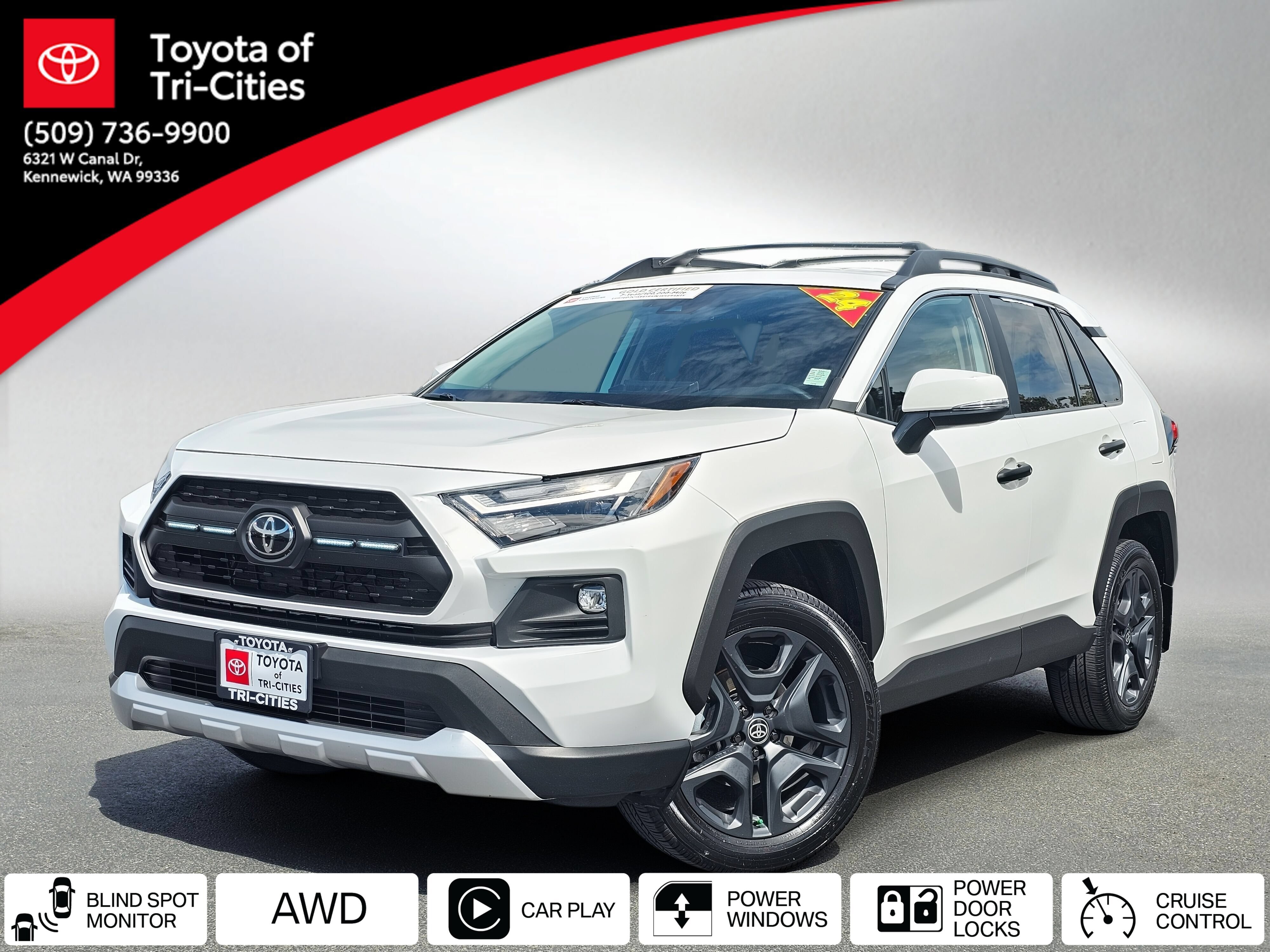 Used 2024 Toyota RAV4 Adventure w/ Weather Package AWD/4WD image 1
