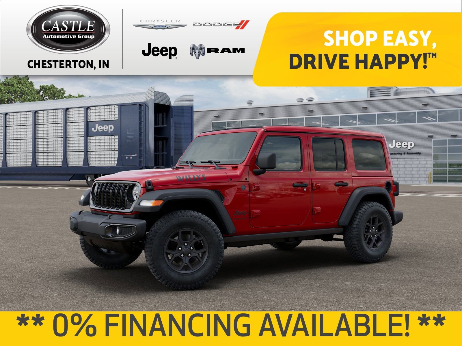 New 2026 Jeep Wrangler Willys image 1