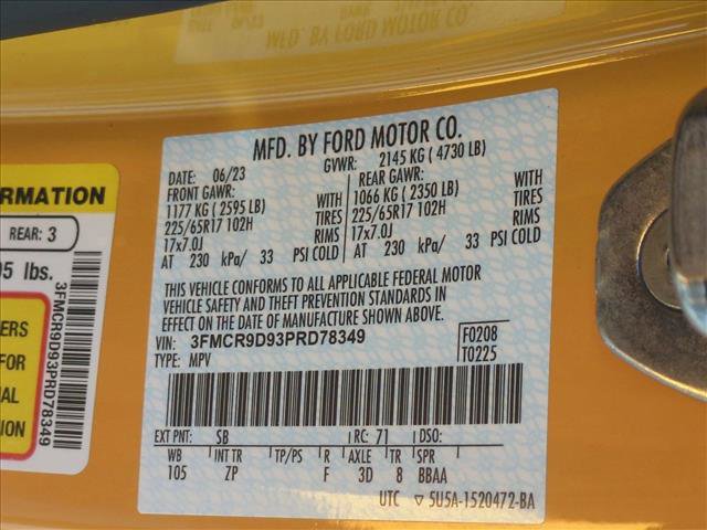 Used 2023 Ford Bronco Sport Badlands w/ Premium Package image 23