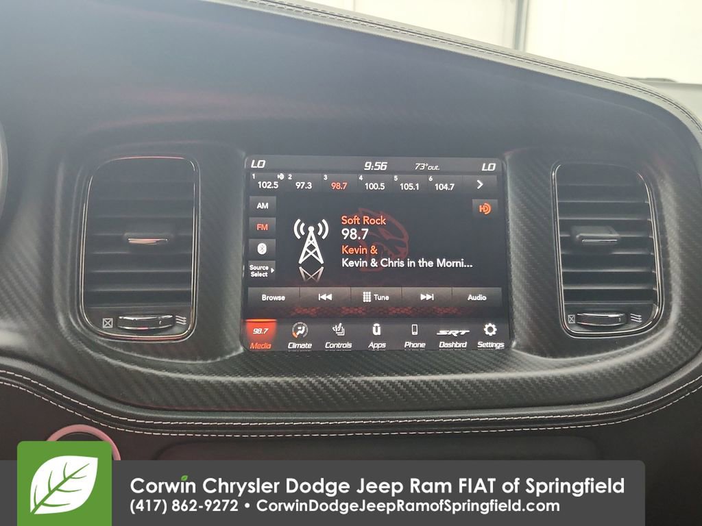 Used 2022 Dodge Charger SRT Hellcat w/ Carbon/Suede Interior Package RWD image 23