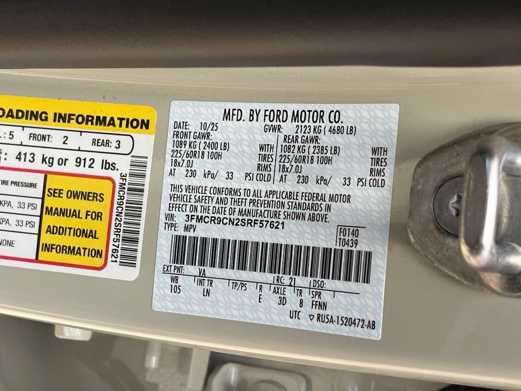 Used 2025 Ford Bronco Sport Outer Banks AWD/4WD image 32
