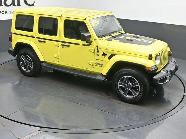 Used 2023 Jeep Wrangler Unlimited Sahara w/ LED Lighting Group AWD/4WD image 37