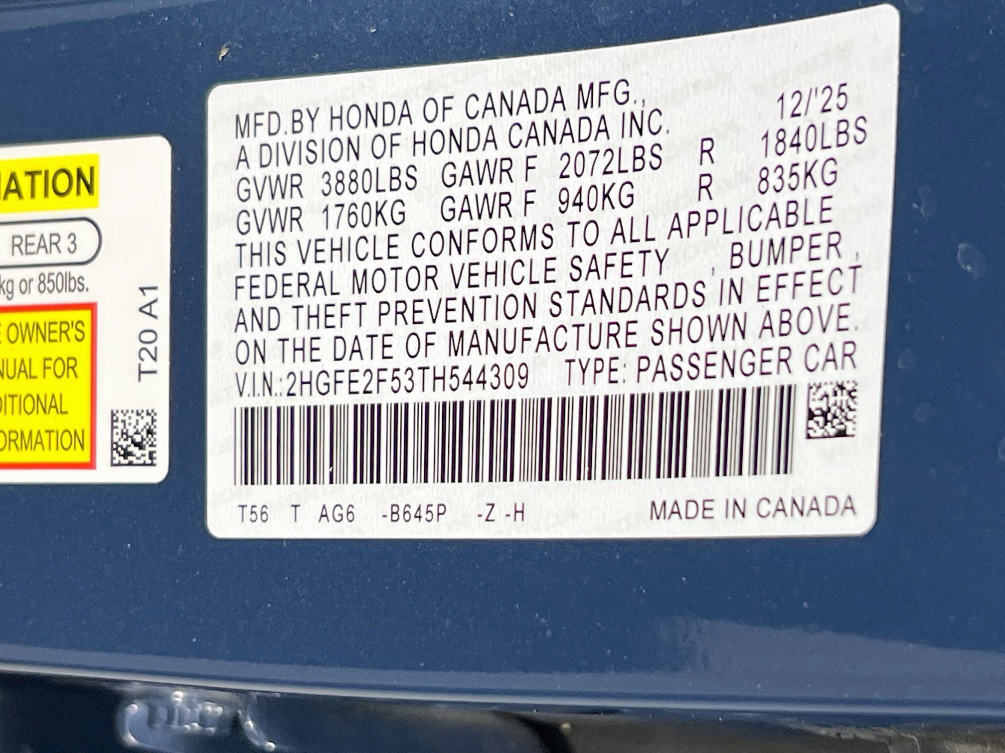 Used 2026 Honda Civic Sport image 29