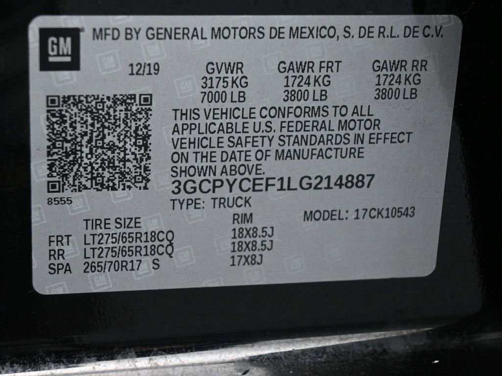 Used 2020 Chevrolet Silverado 1500 Custom Trail Boss w/ Custom Convenience Package image 18