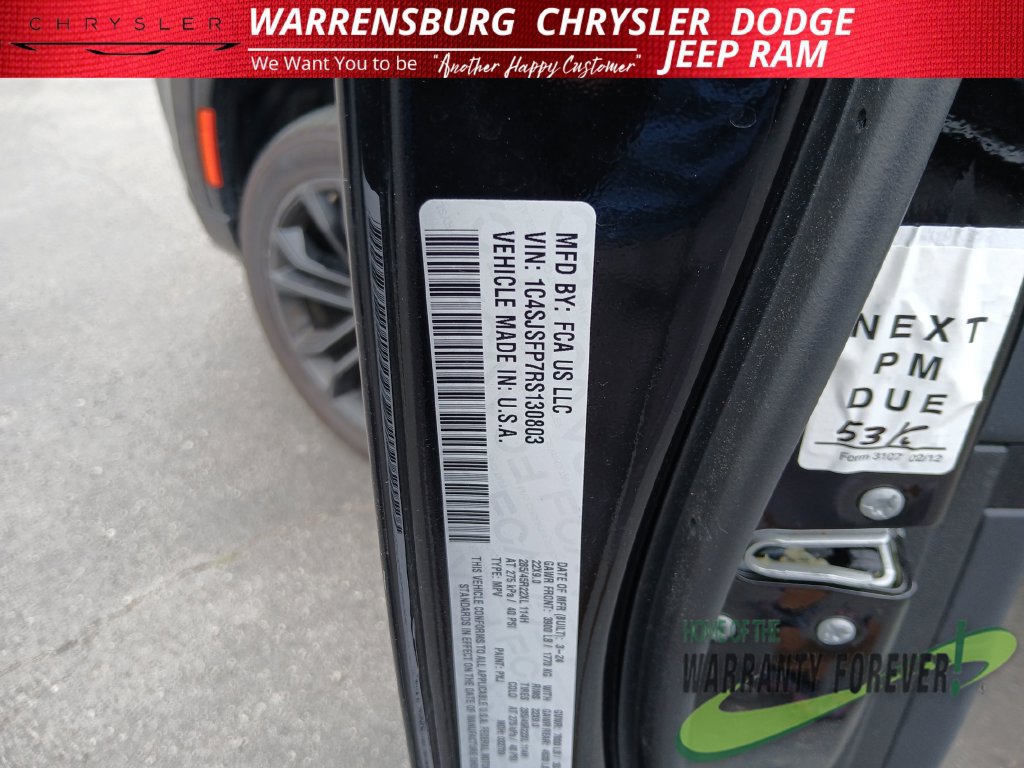 Used 2024 Jeep Grand Wagoneer L Series II w/ Quick Order Packagew 28T AWD/4WD image 12