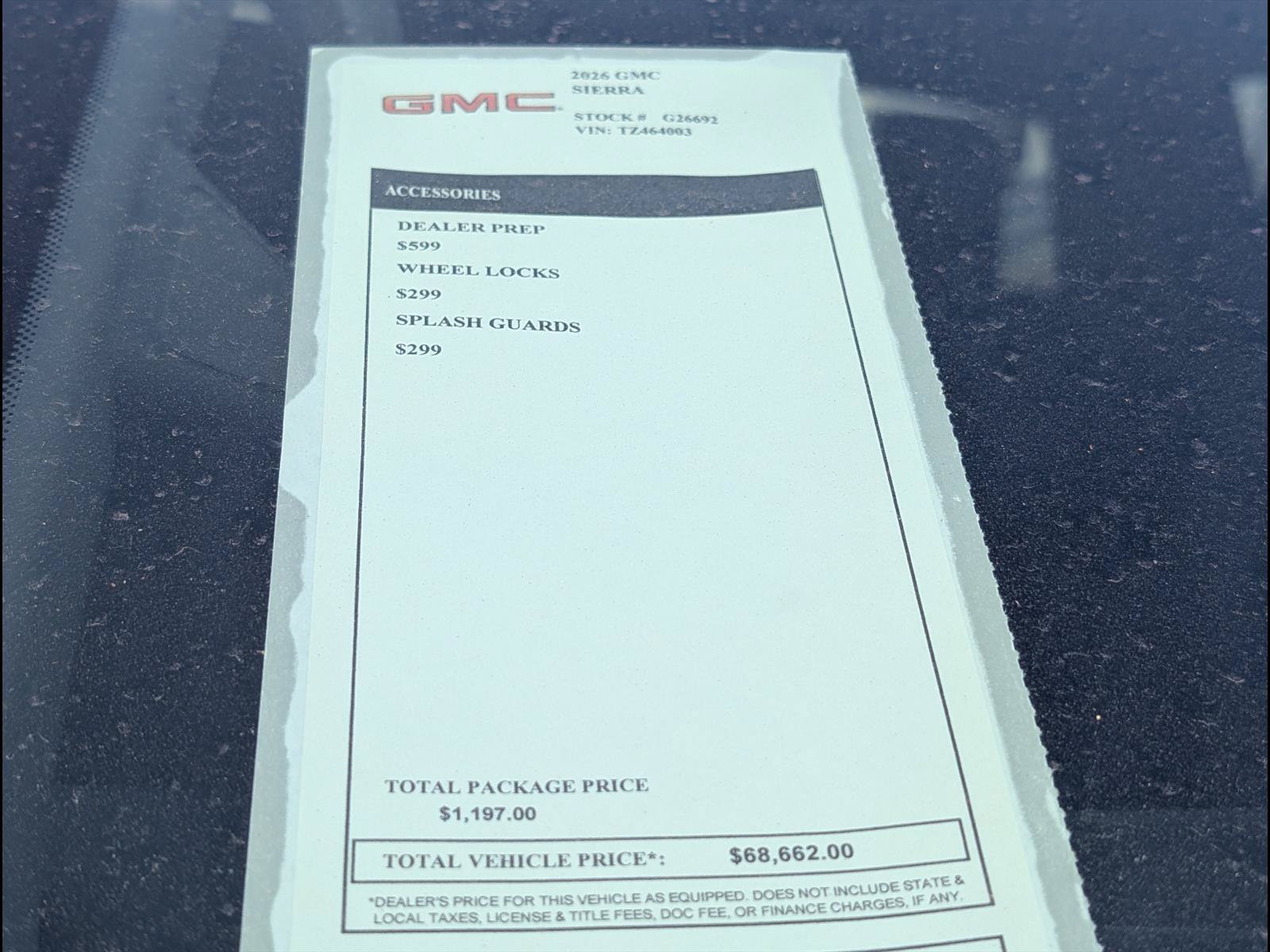 New 2026 GMC Sierra 1500 Elevation w/ Preferred Package AWD/4WD image 9