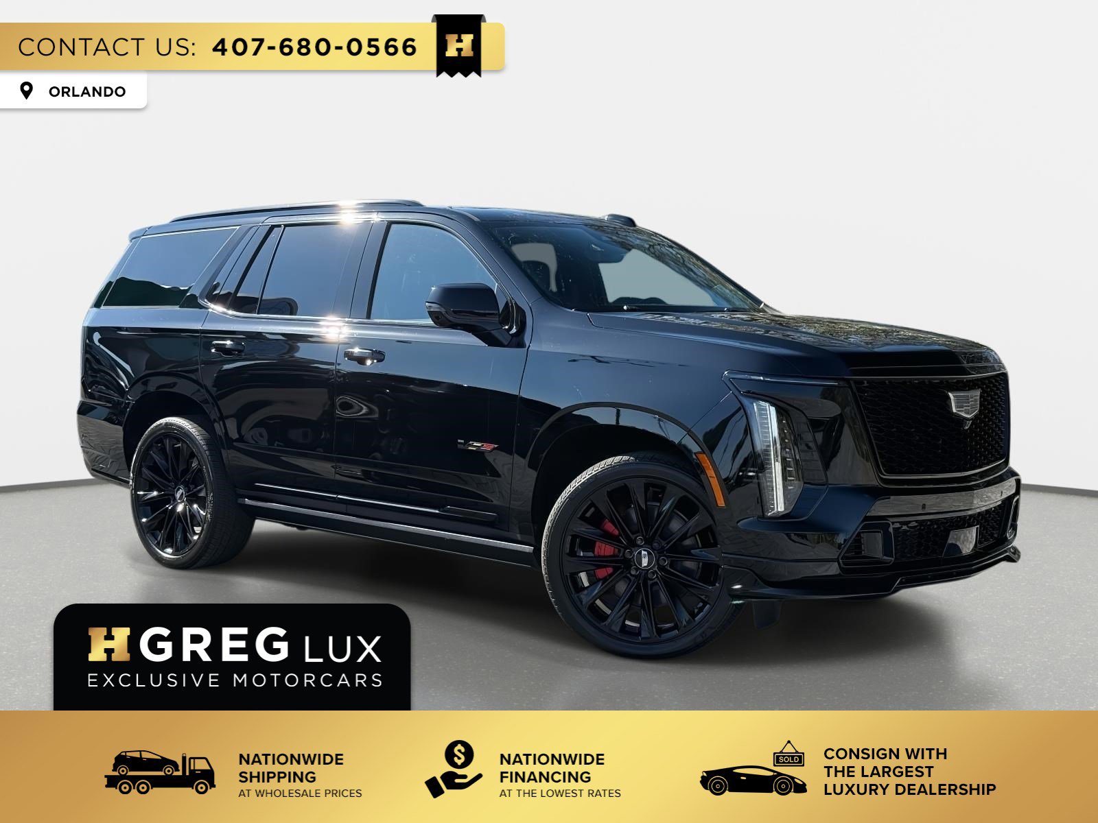 Used 2026 Cadillac Escalade V w/ LPO, ONYX Package image 1