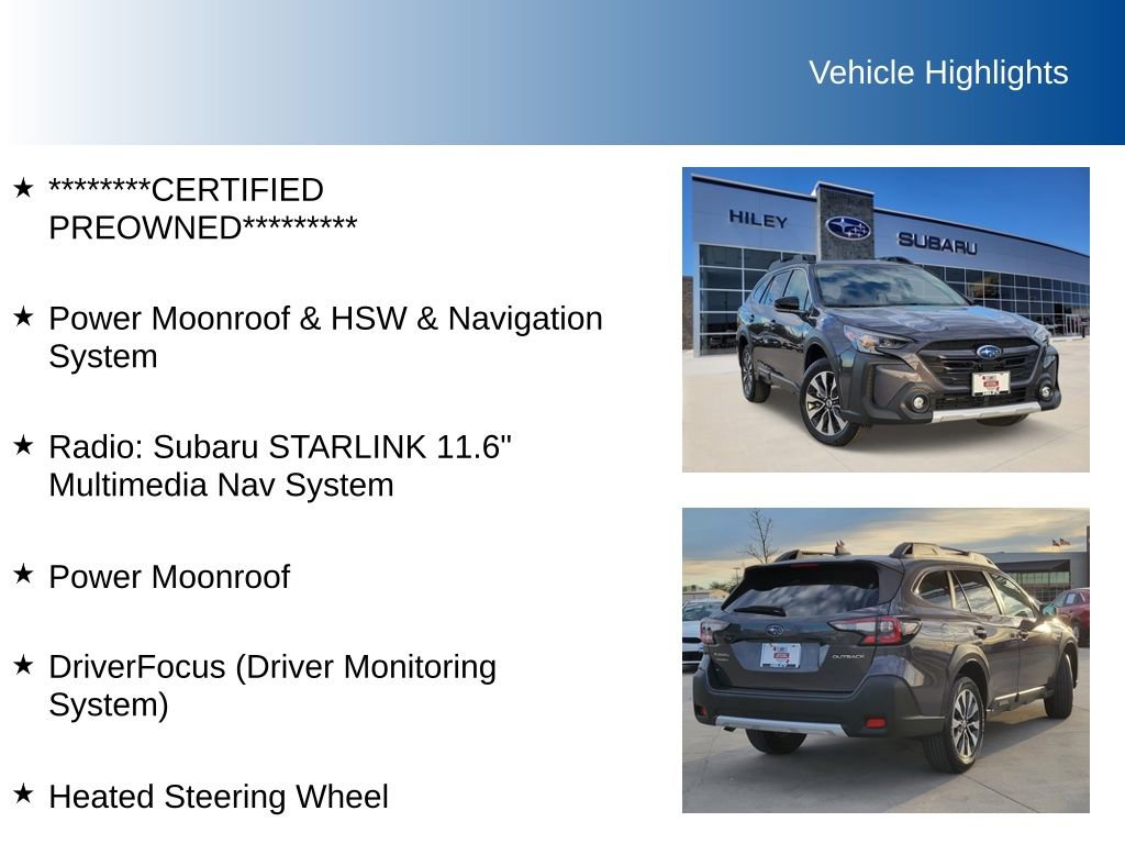 Certified 2023 Subaru Outback Limited image 5