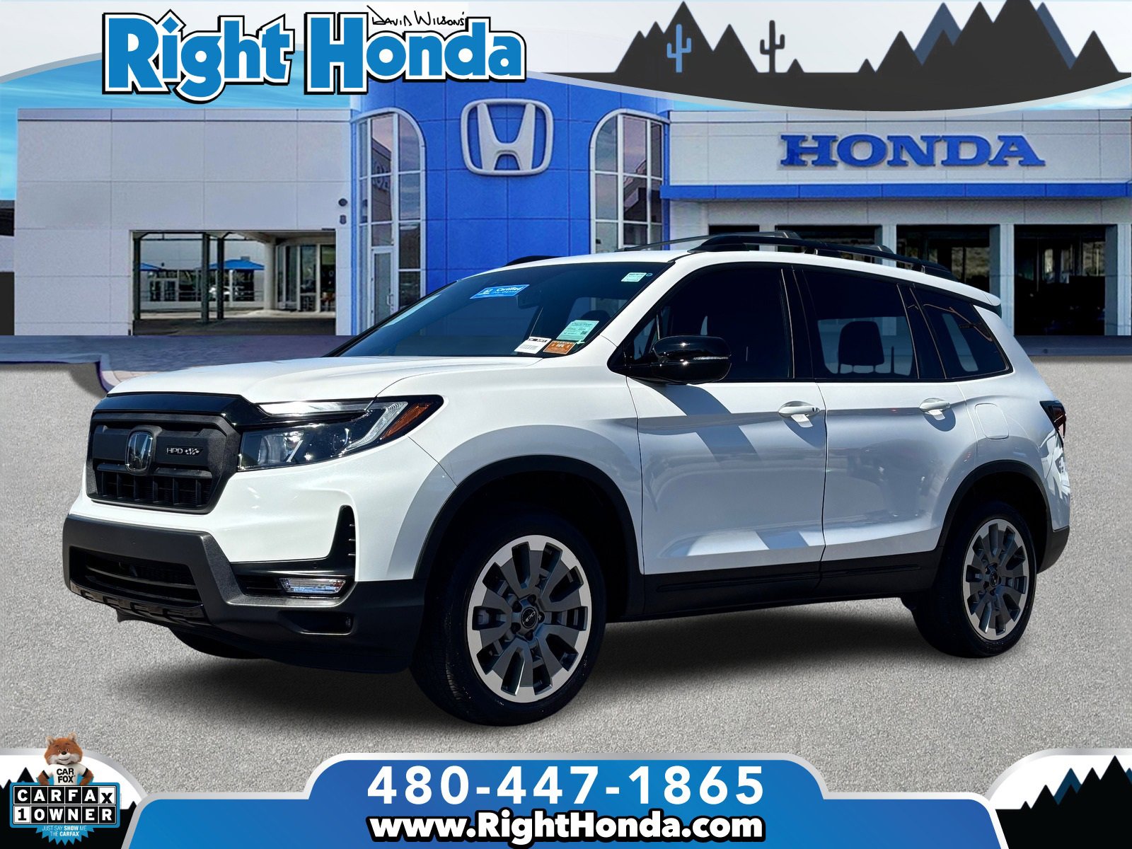 Certified 2025 Honda Passport Black Edition