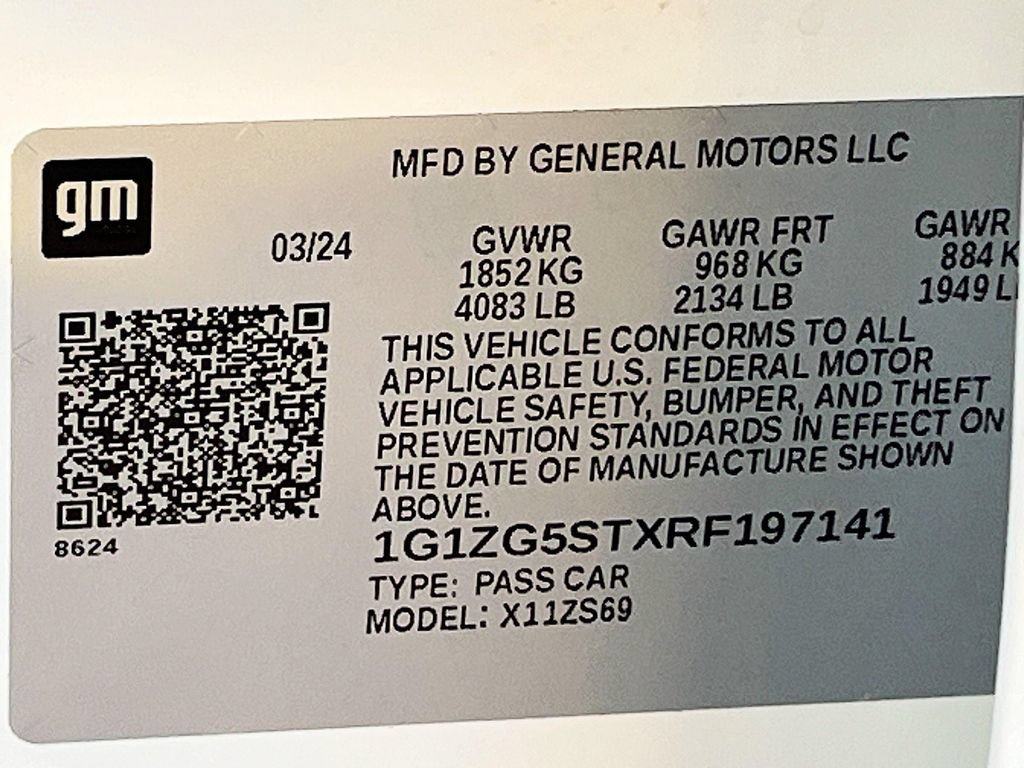 Used 2024 Chevrolet Malibu RS w/ LPO, Floor Liner Package FWD image 27