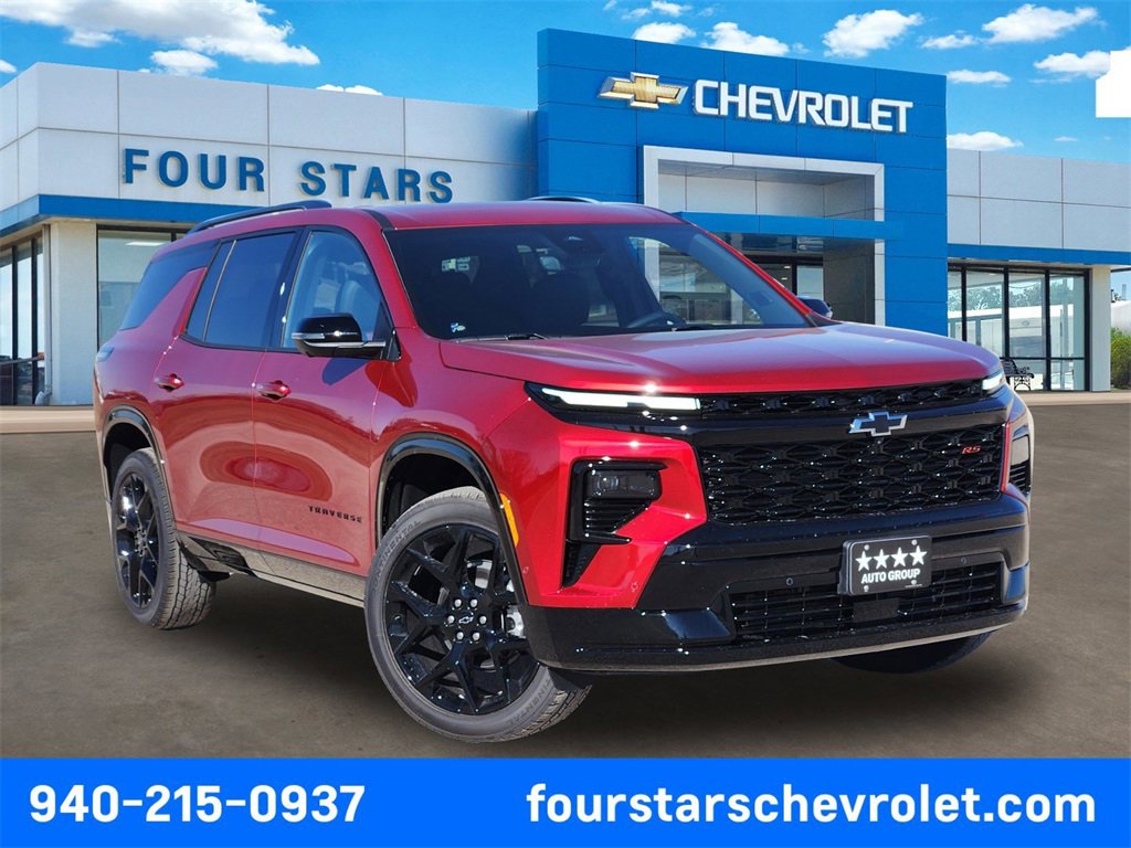 New 2026 Chevrolet Traverse RS w/ LPO, Floor Liner Package