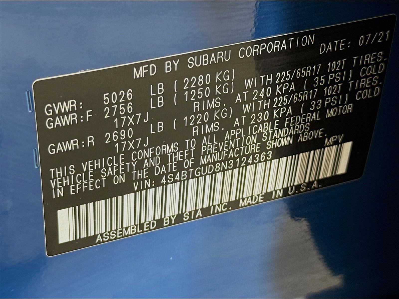 Used 2022 Subaru Outback Wilderness image 33