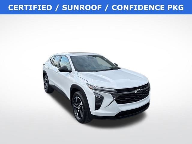 Certified 2025 Chevrolet Trax RS w/ Sunroof Package