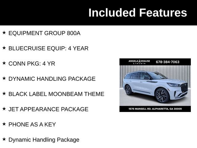 New 2026 Lincoln Aviator Black Label w/ Jet Appearance Package image 6