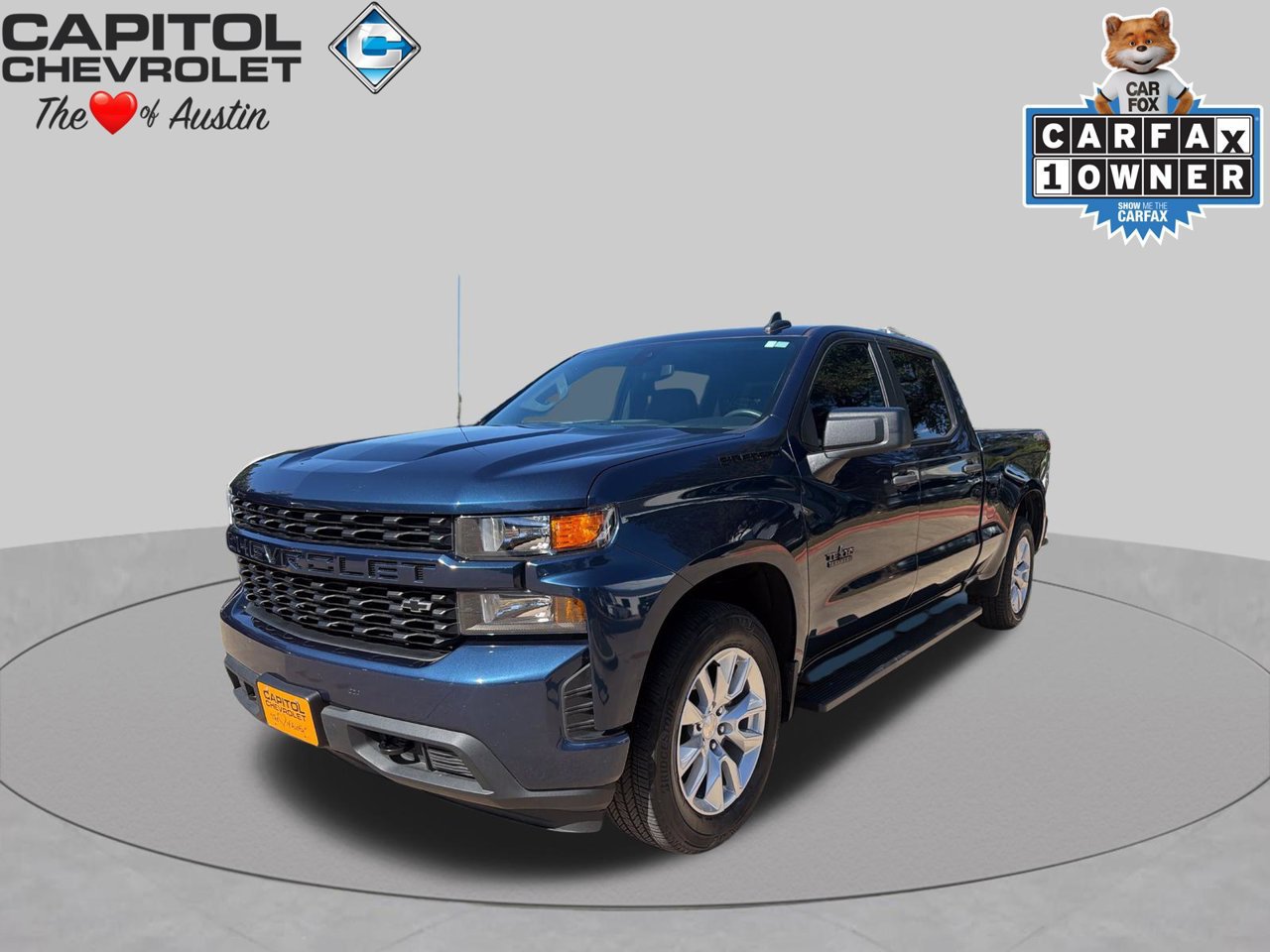 Used 2022 Chevrolet Silverado 1500 Custom w/ LPO, Dark Essentials Package AWD/4WD image 1