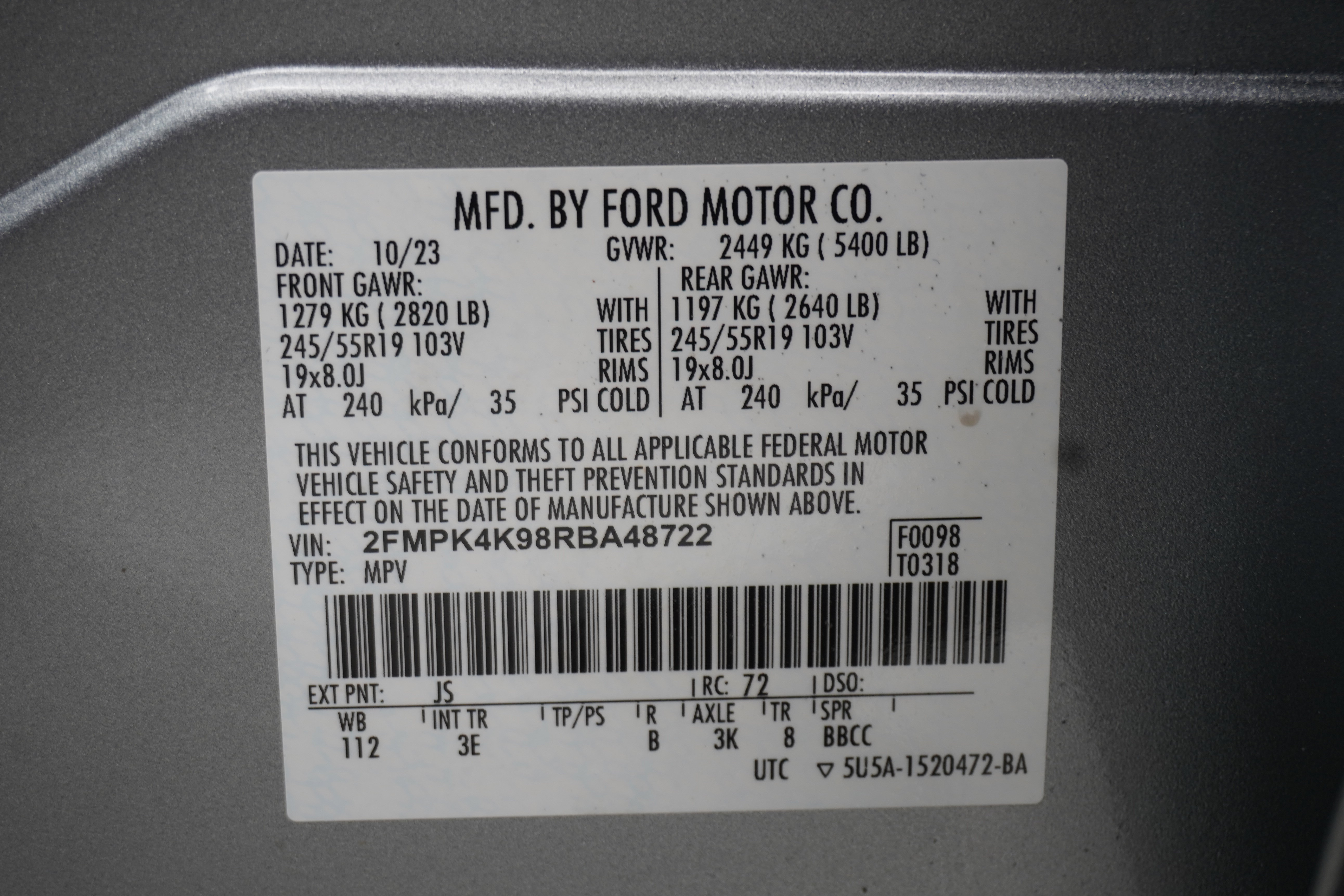 Used 2024 Ford Edge Titanium AWD/4WD image 34