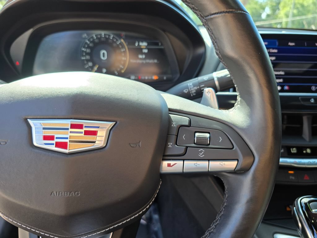 Used 2022 Cadillac CT4 V w/ Technology Package RWD image 21