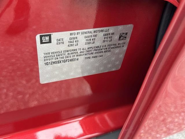 Certified 2016 Chevrolet Malibu Premier w/ Driver Confidence Package II FWD image 32