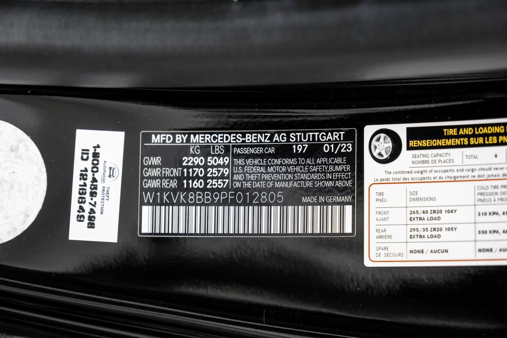 Used 2023 Mercedes-Benz SL 63 AMG 4MATIC image 64