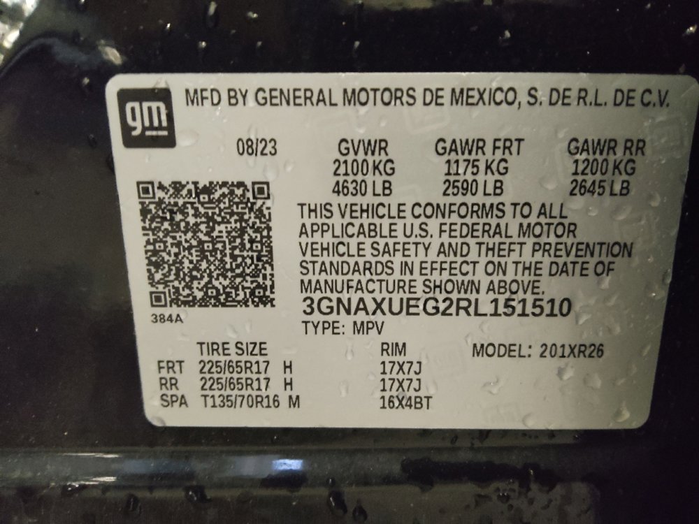 Used 2024 Chevrolet Equinox LT w/ LPO, Floor Liner Package AWD/4WD image 33