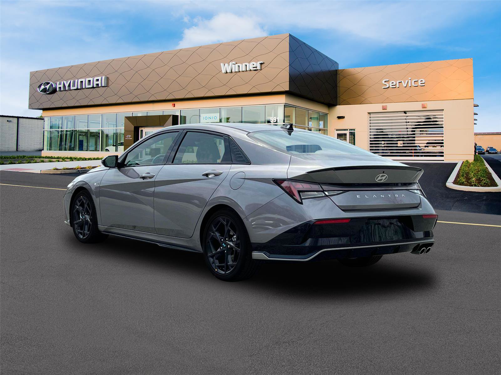 New 2025 Hyundai Elantra N Line FWD image 5