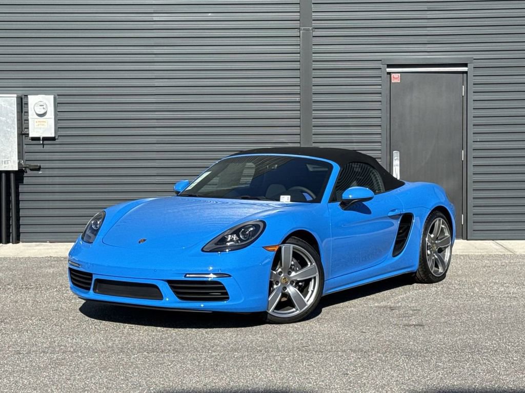 New 2025 Porsche 718 Boxster