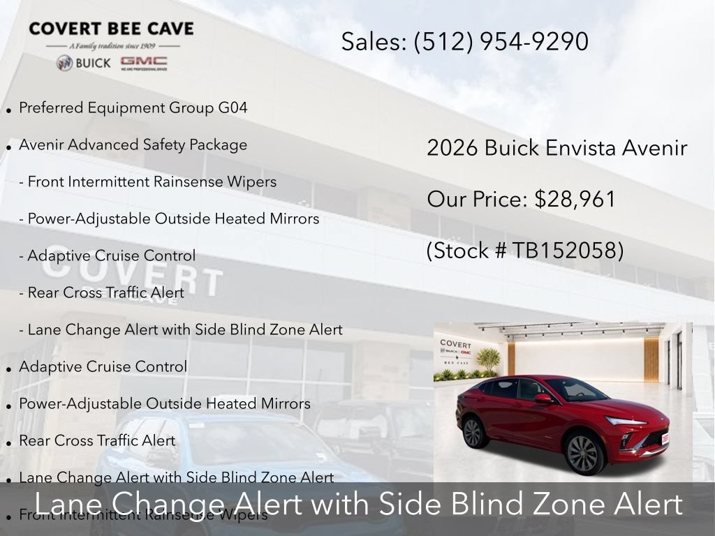 New 2026 Buick Envista Sport Touring FWD image 9