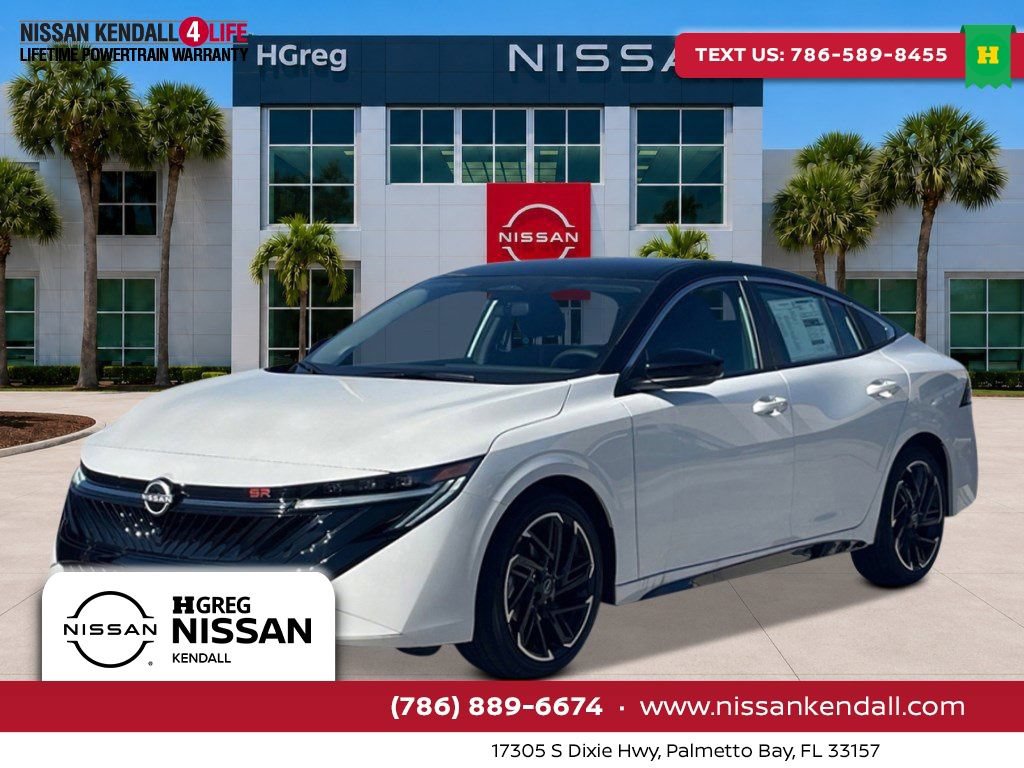 New 2026 Nissan Sentra SR w/ Floor Mat Package FWD image 1
