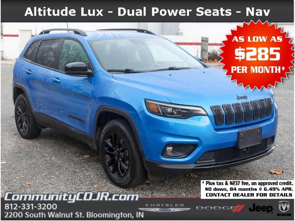 Used 2023 Jeep Cherokee Altitude Lux