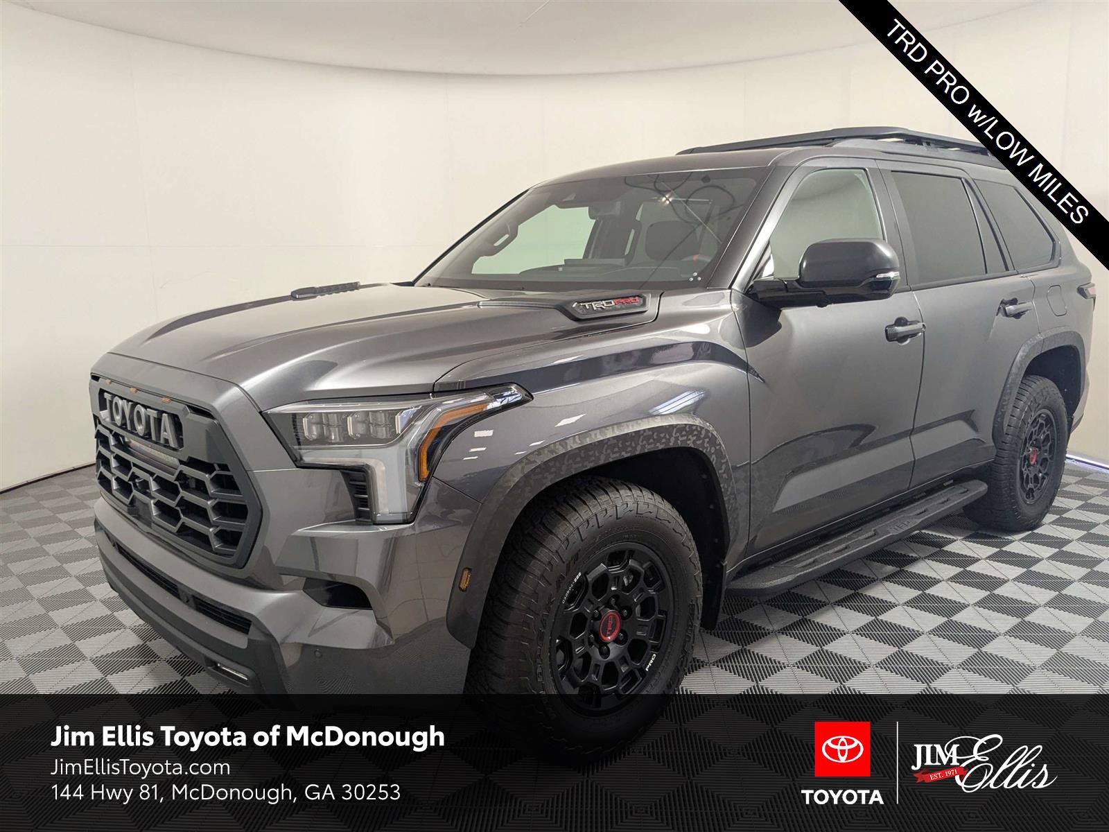 Certified 2026 Toyota Sequoia TRD Pro w/ TRD Performance Package (TMS)