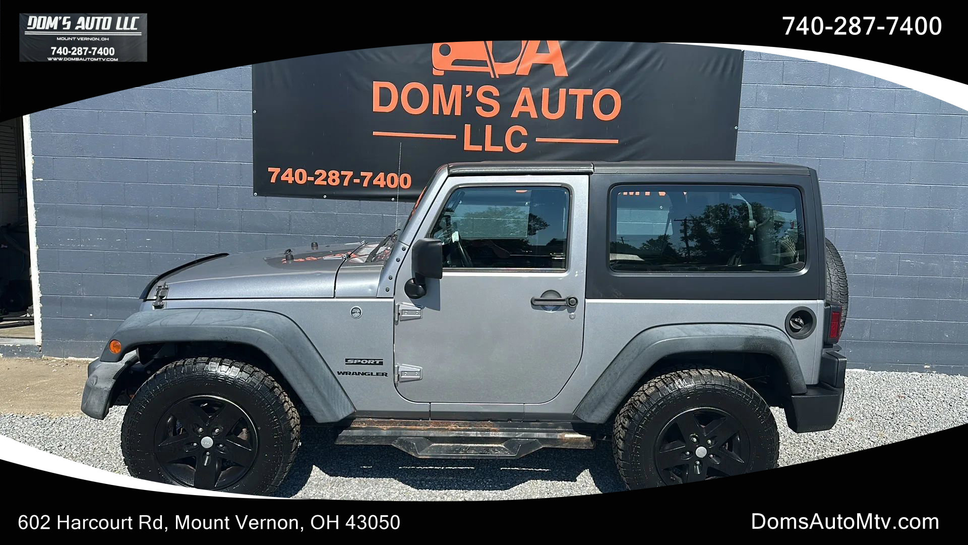 Used 2016 Jeep Wrangler Sport w/ Quick Order Package 24S image 1