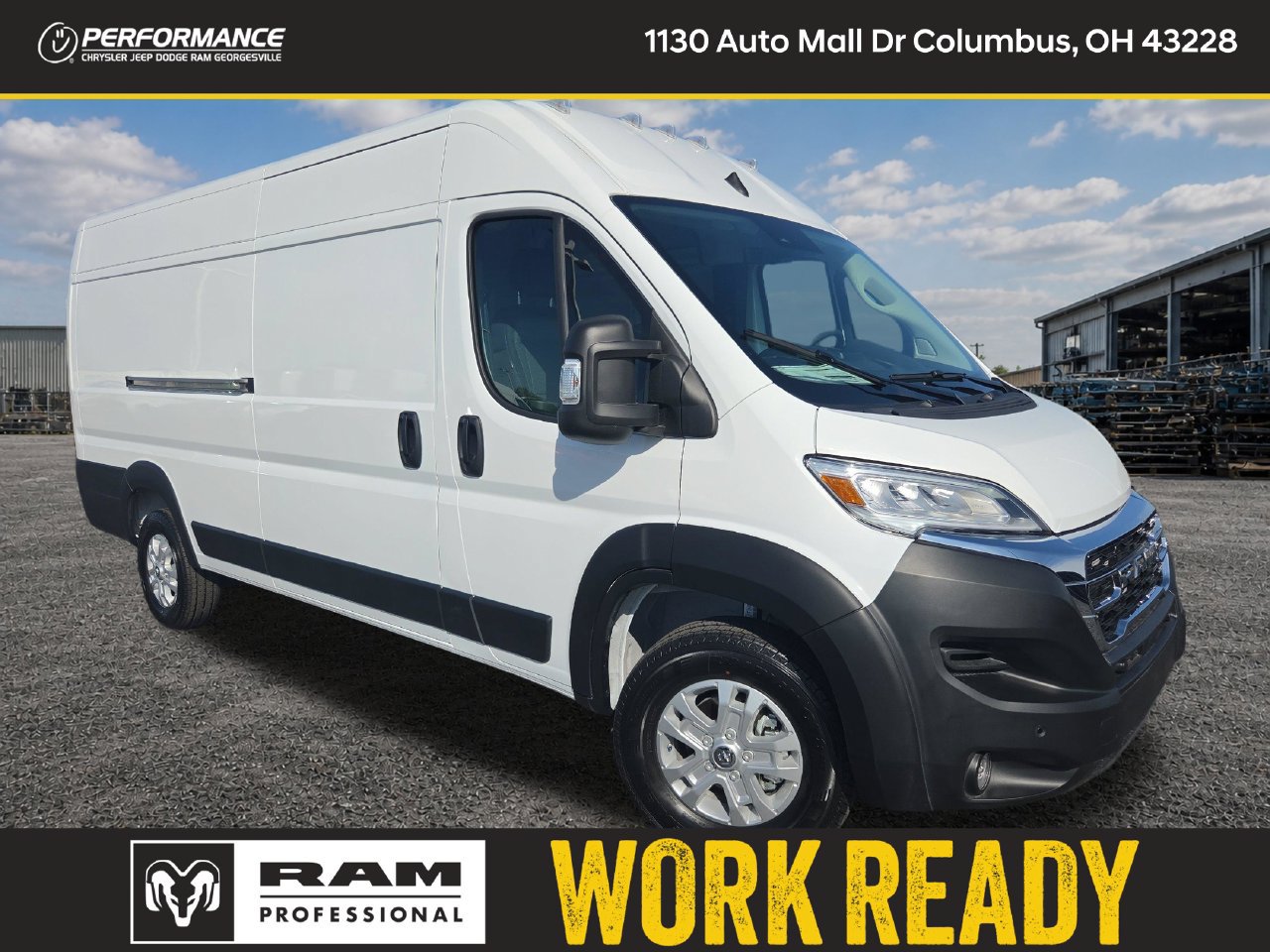 New 2027 RAM ProMaster 3500 w/ Quick Order Package 22G SLT