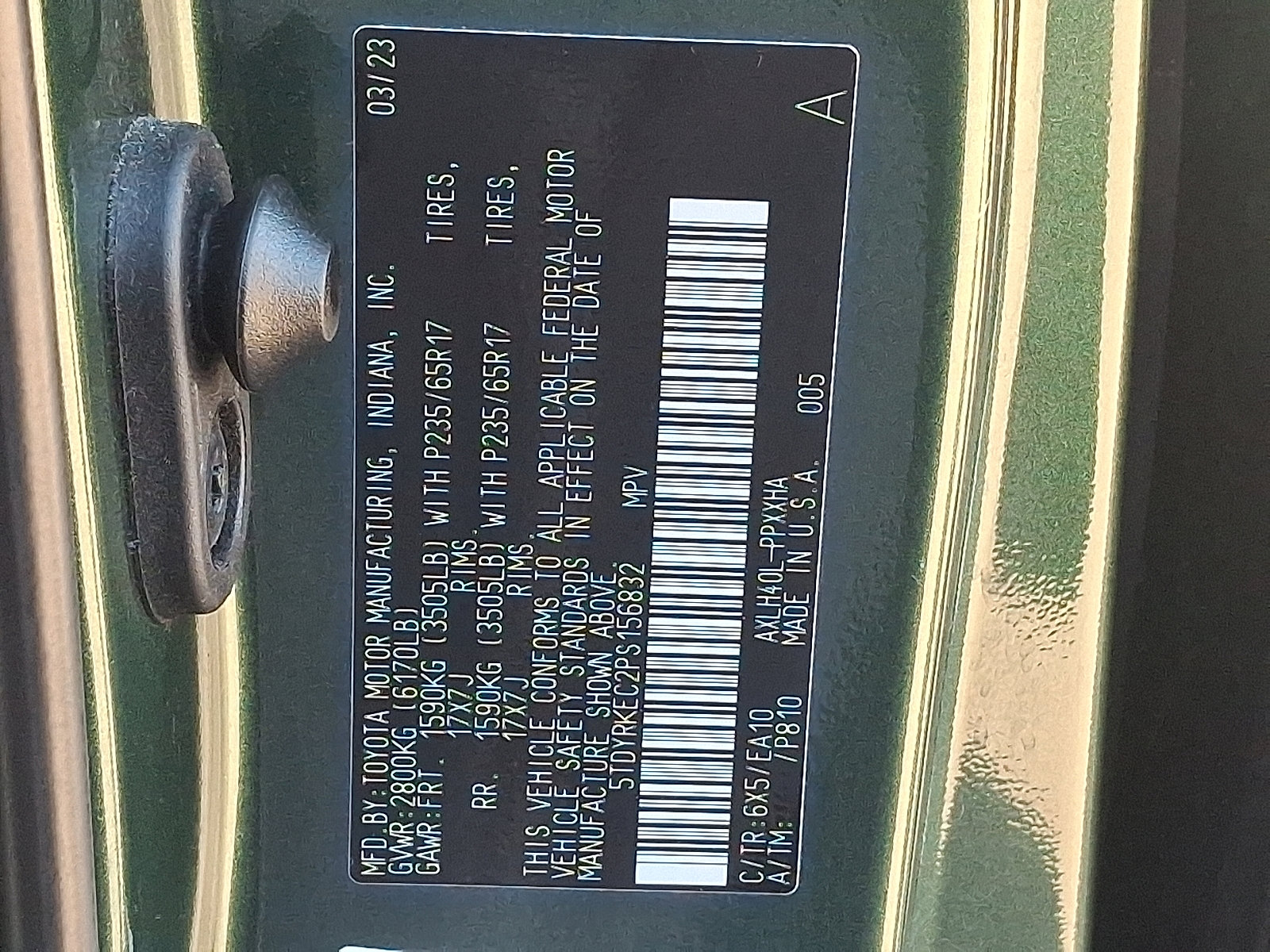 Used 2023 Toyota Sienna XLE image 27