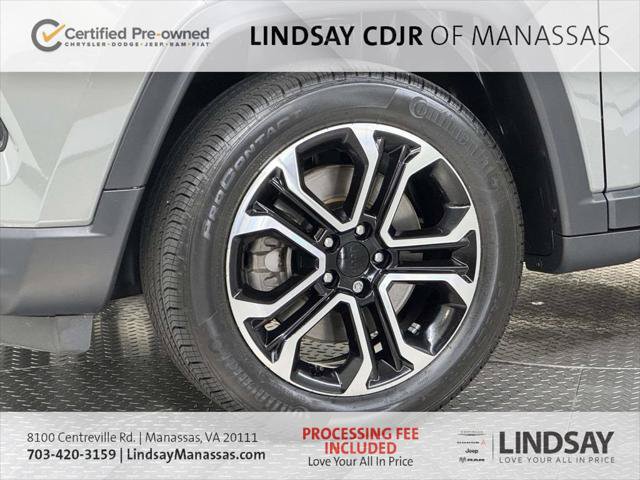 Certified 2023 Jeep Compass Limited w/ Sun and Sound Group AWD/4WD image 11