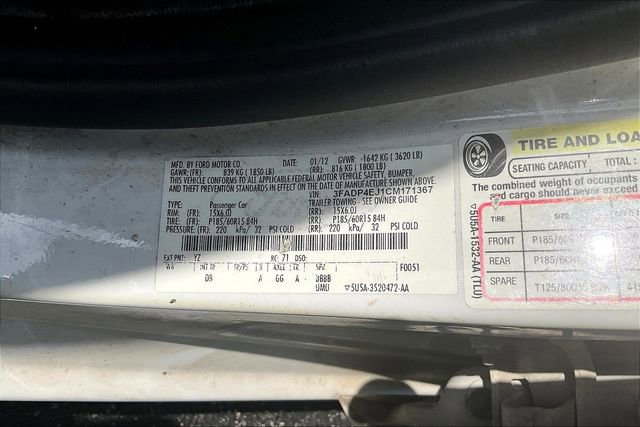 Used 2012 Ford Fiesta SE FWD image 4