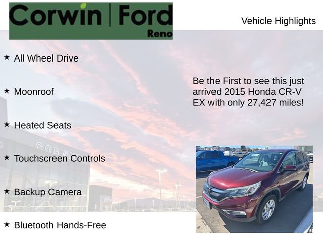 Used 2015 Honda CR-V EX image 4
