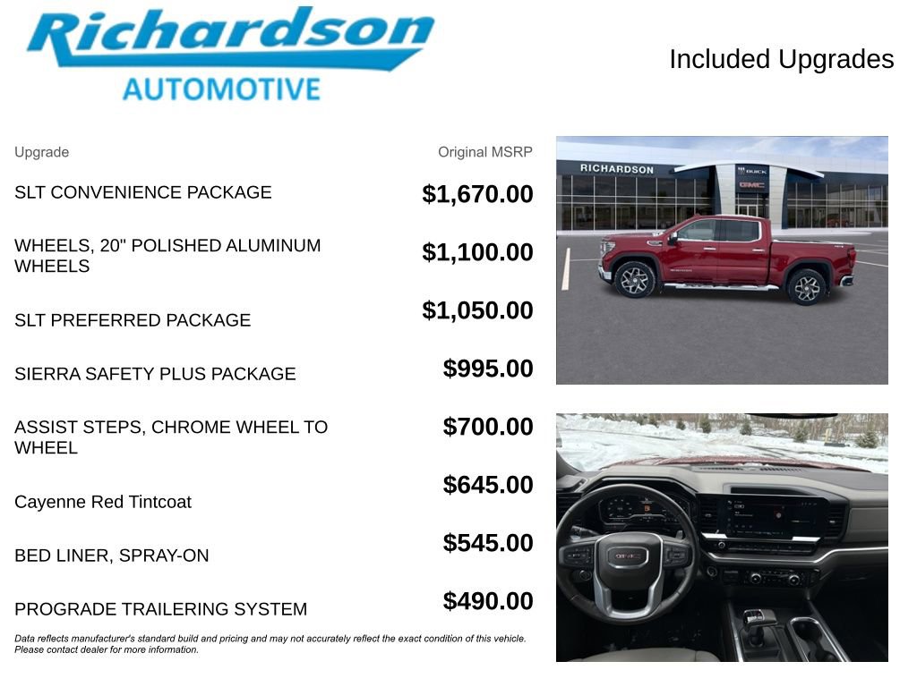 Used 2022 GMC Sierra 1500 SLT w/ SLT Convenience Package image 6